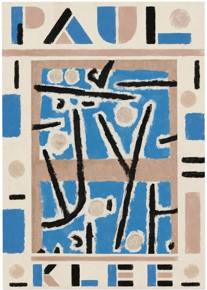 Paul Klee Abstract Geometric Composition No5 - Poster