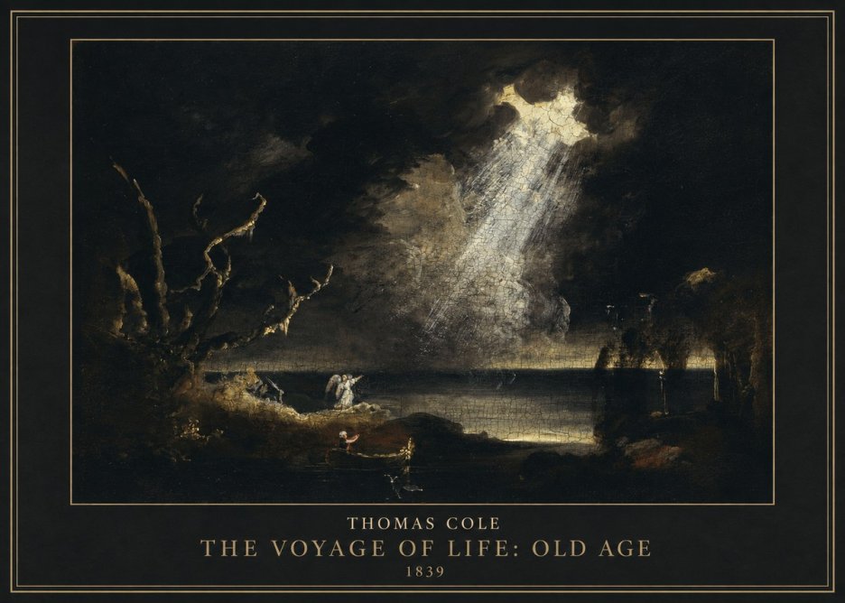 Thomas Cole The Voyage of Life: Old Age I No1 - Poster