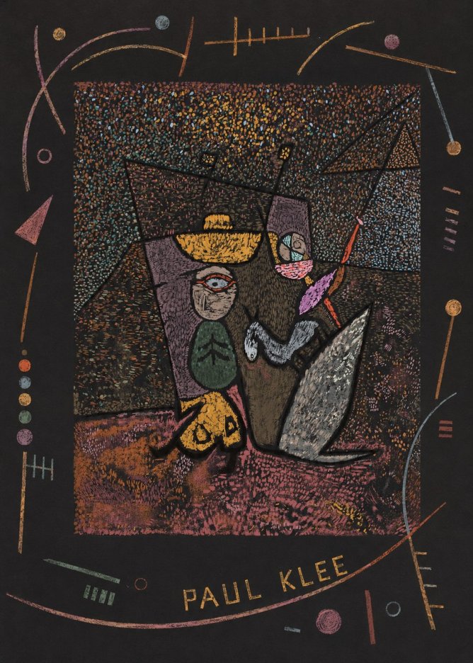 Paul Klee Man, Beast and Plant No4 - Poster