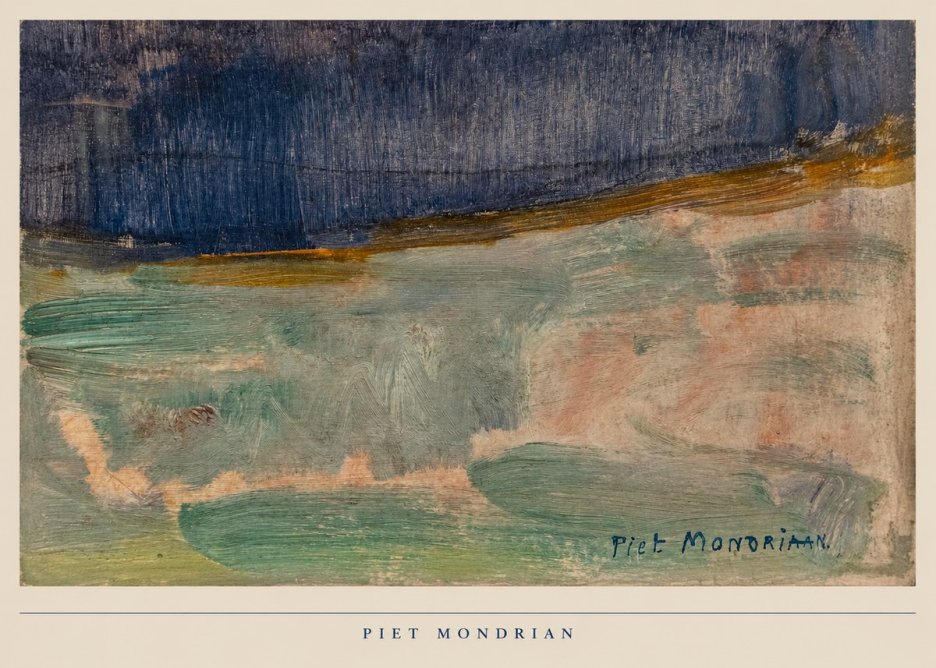 Piet Mondrian Piet Mondrian No6 - Poster