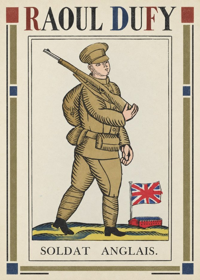 Raoul Dufy Soldat Anglais. No1 - Poster
