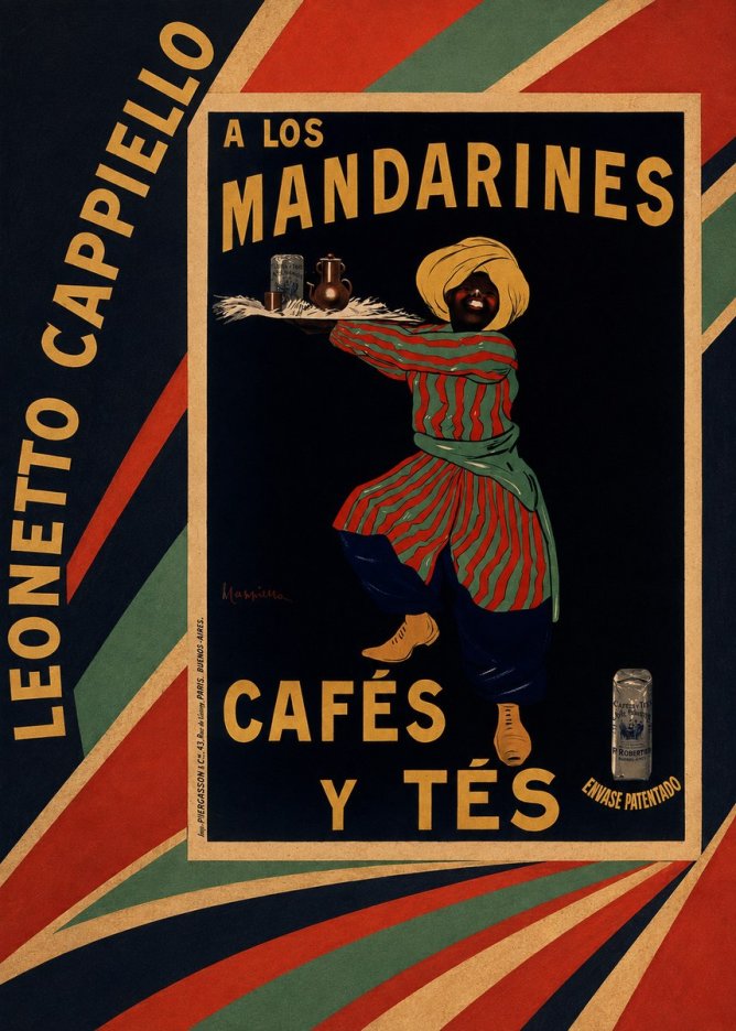 Leonetto Cappiello A Los Mandarines No5 - Poster