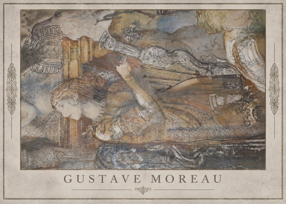 Gustave Moreau Study for the Triumph of Death No3 - Poster