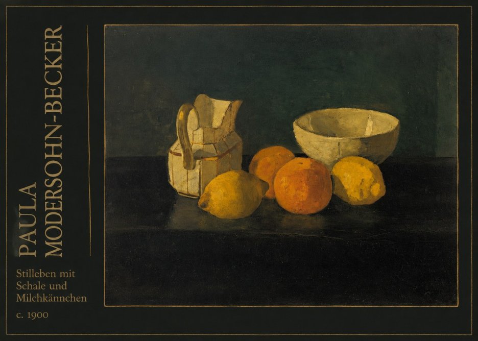 Paula Modersohn-Becker Stilleben Mit Schale Und Milchkännchen No2 - Poster