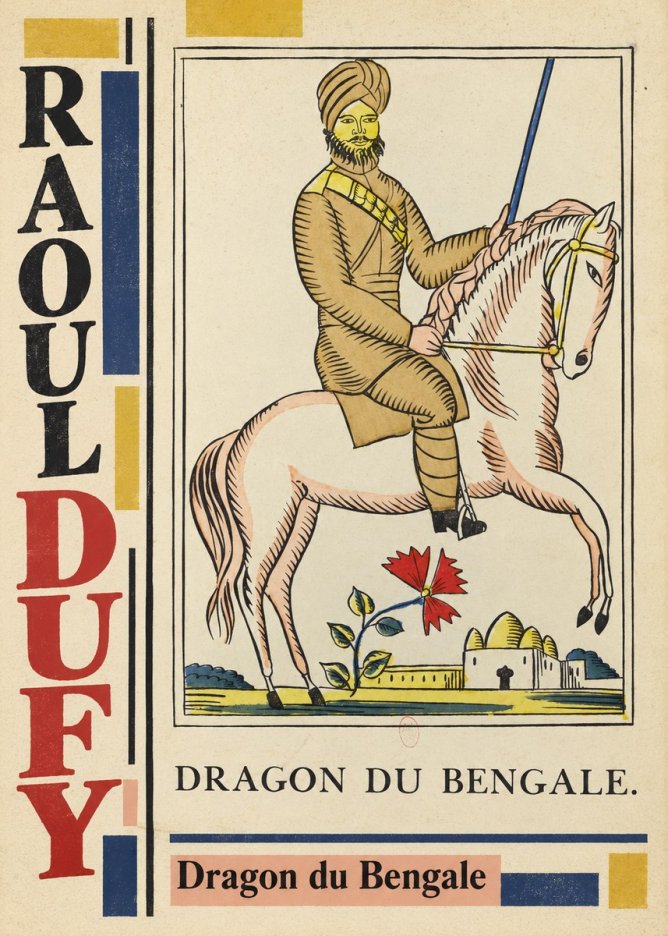 Raoul Dufy Dragon Du Bengale No4 - Poster