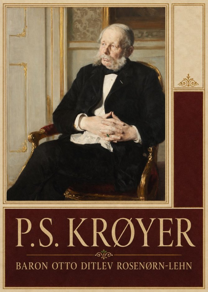 P.S. Krøyer Baron Otto Ditlev Rosenørn-lehn No5 - Poster