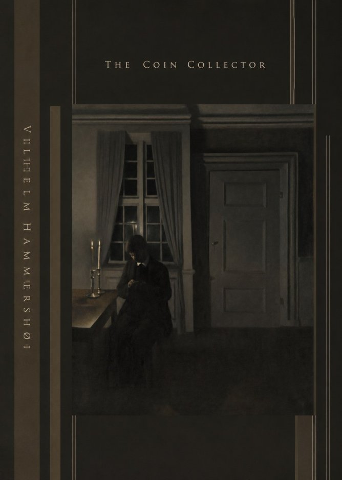 Vilhelm Hammershøi The Coin Collector No4 - Poster