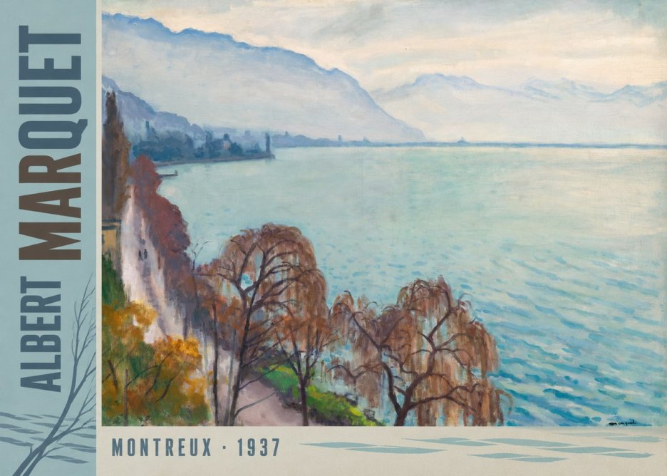 Albert Marquet Montreux No2 - Poster
