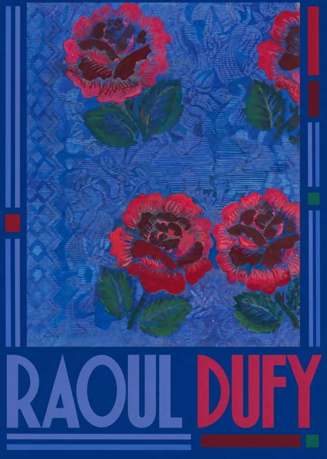 Raoul Dufy Roses No2 - Poster