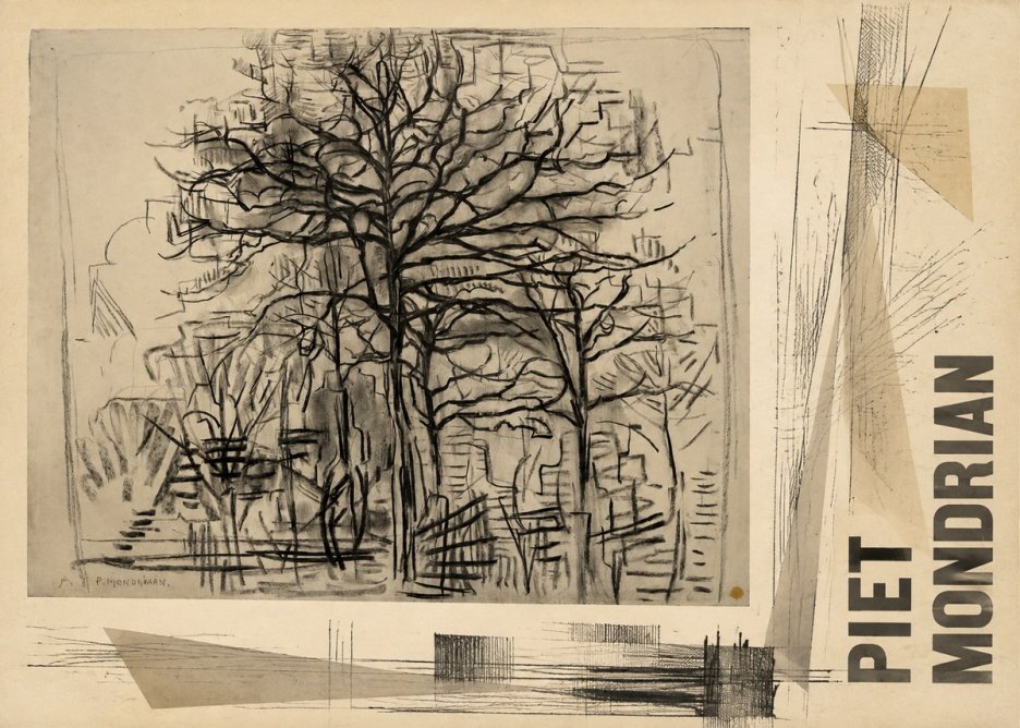 Piet Mondrian The Tree No6 - Poster