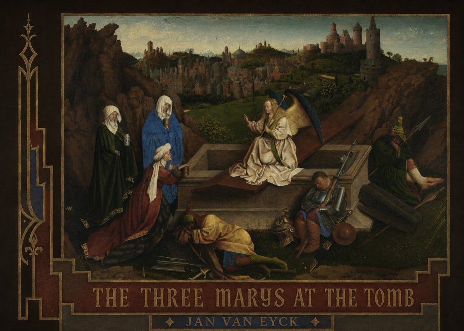 Jan van Eyck The Three Marys at the Tomb No2 - Poster