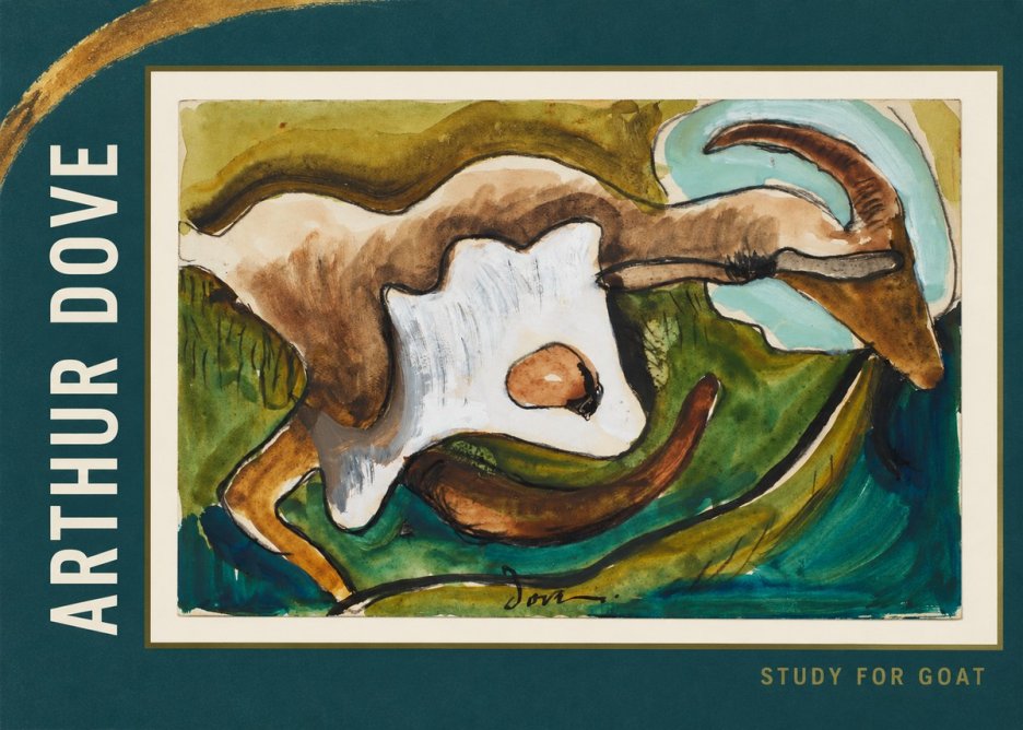 Arthur Dove Study for Goat No2 - Poster