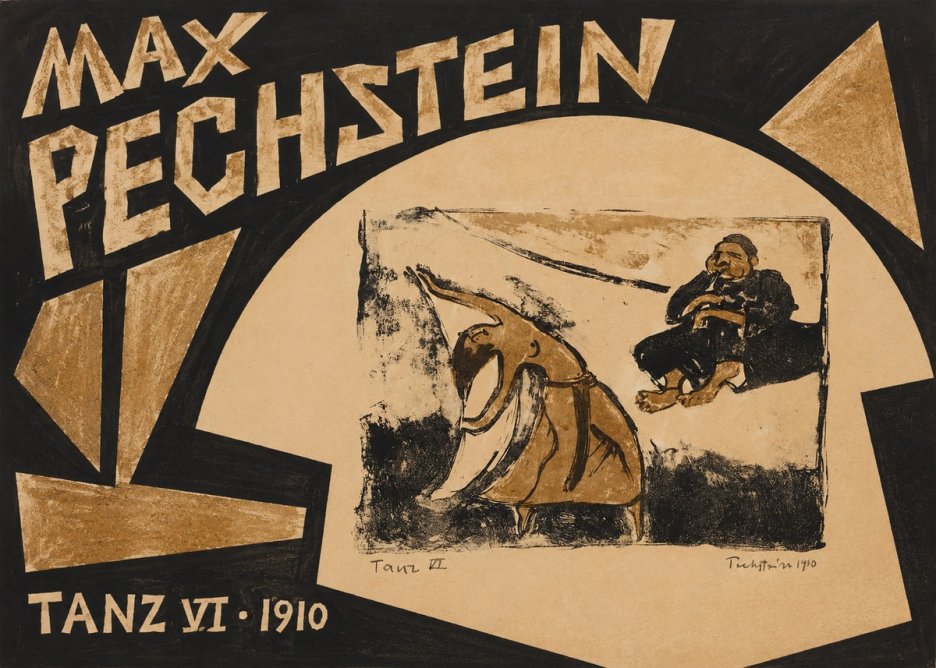 Max Pechstein Tanz Vi • 1910 No6 - Poster