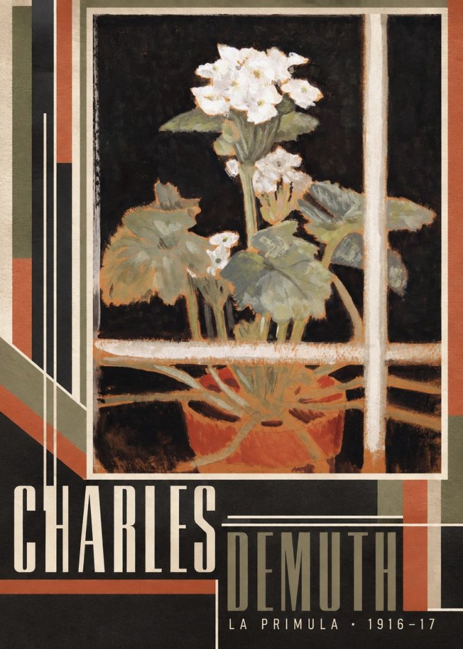 Charles Demuth La Primula No5 - Poster