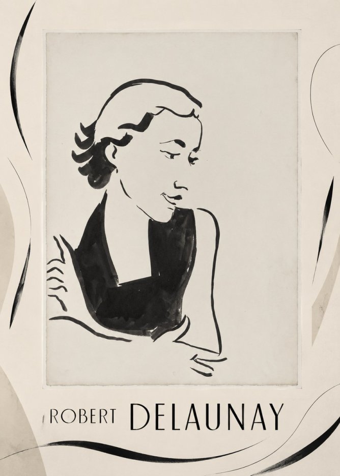 Robert Delaunay Figure Study No5 - Poster