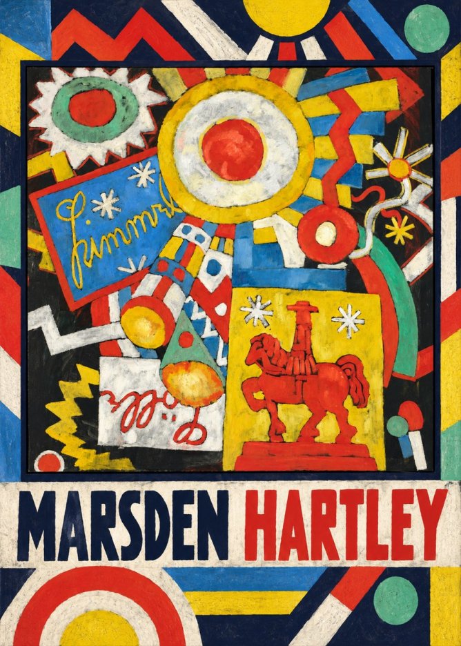 Marsden Hartley Himmel Lille No1 - Poster