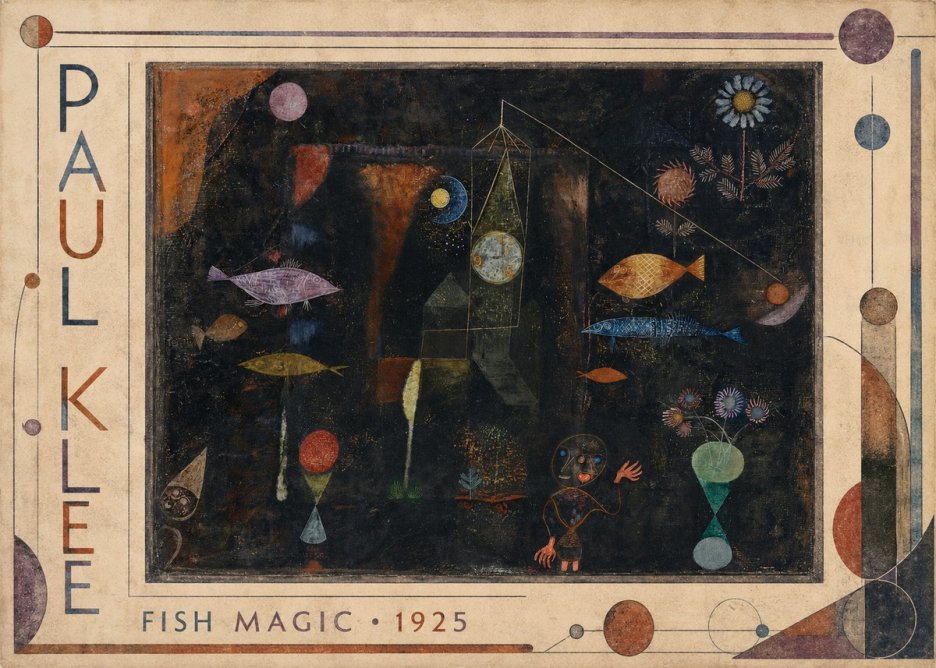 Paul Klee Fish Magic I No2 - Poster