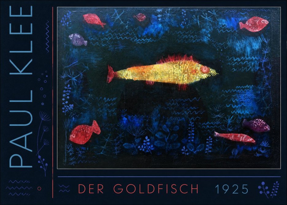 Paul Klee Der Goldfisch No2 - Poster