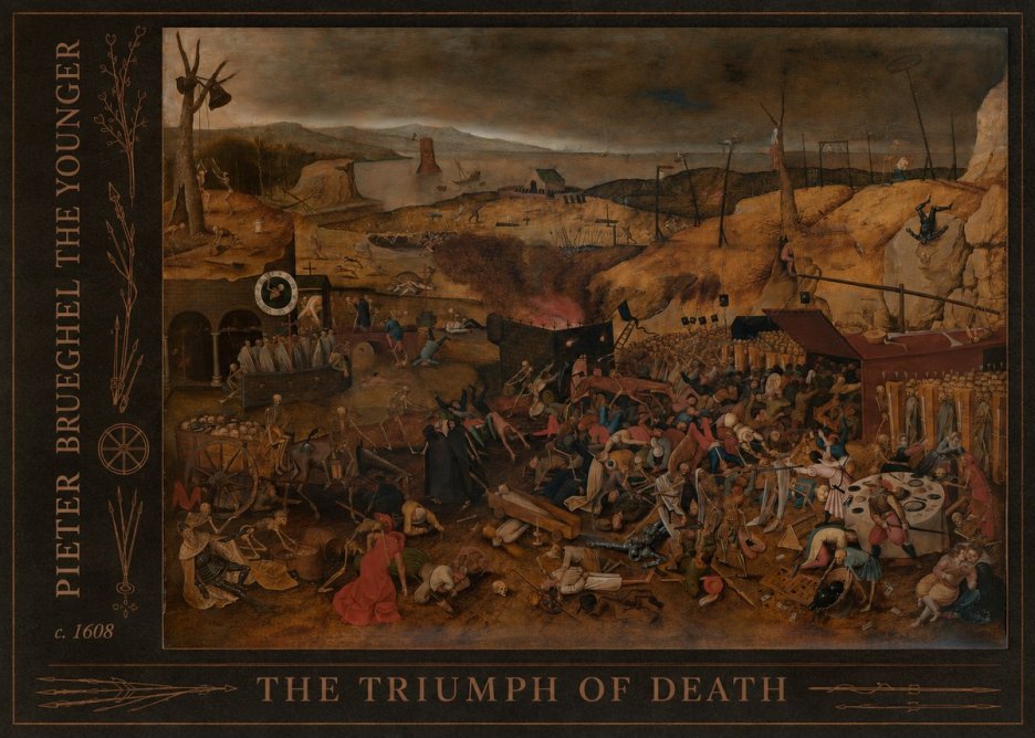 Pieter Bruegel The Triumph of Death II No2 - Poster