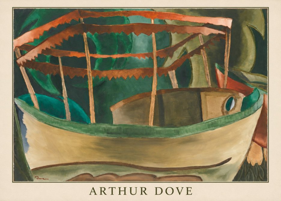 Arthur Dove Ferry Boat No4 - Poster
