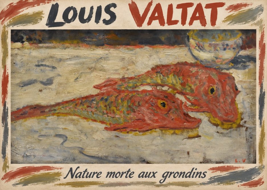 Louis Valtat Nature Morte Aux Grondins No1 - Poster