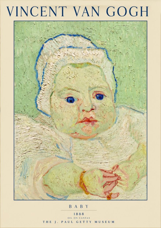 Van Gogh Baby No3 - Poster