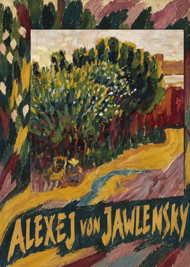 Alexej von Jawlensky Park Landscape (Murnau) No5 - Poster