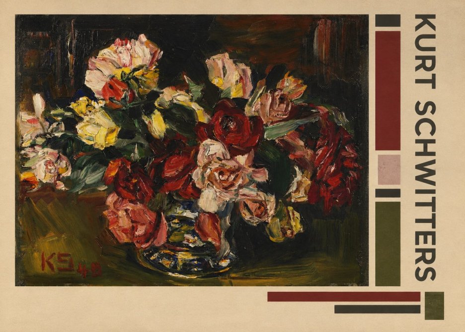 Kurt Schwitters Flower Still Life No2 - Poster