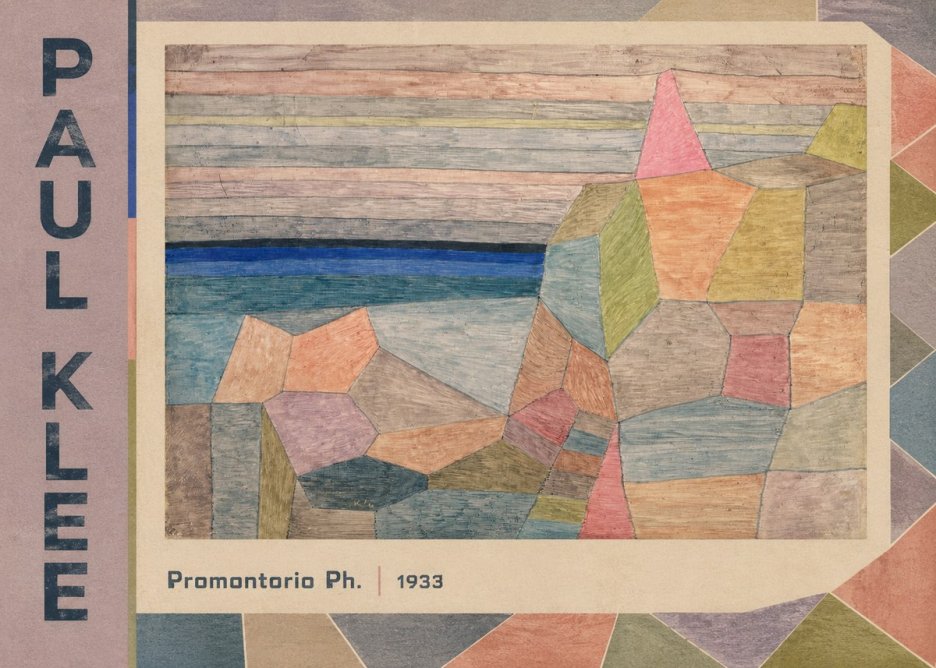 Paul Klee Promontorio Ph. No2 - Poster