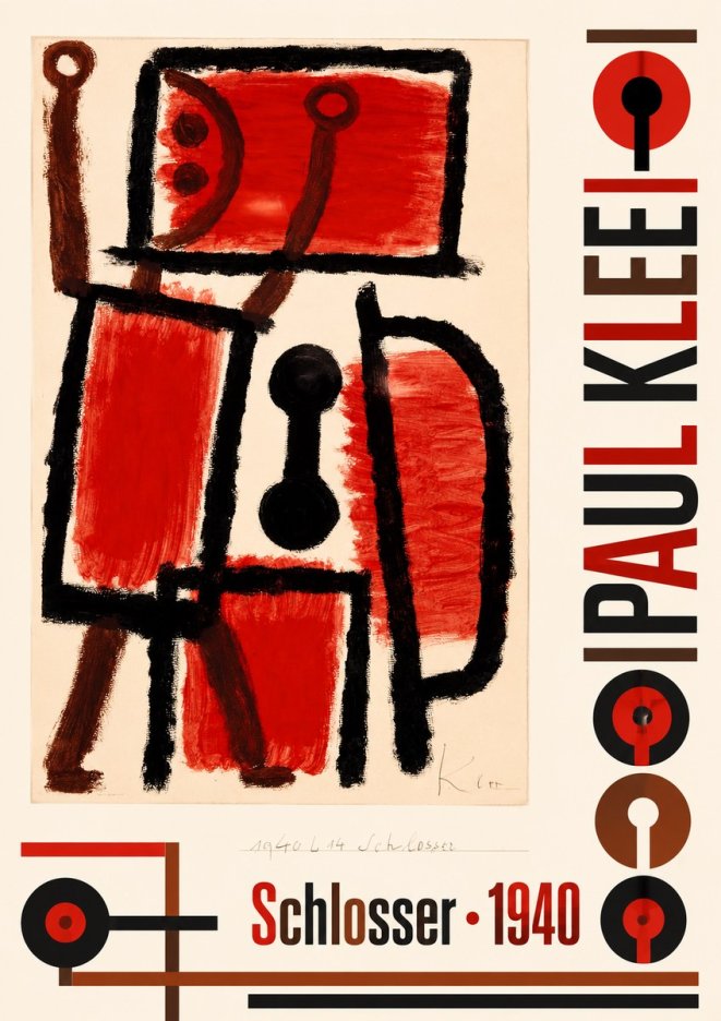 Paul Klee Schlosser No5 - Poster