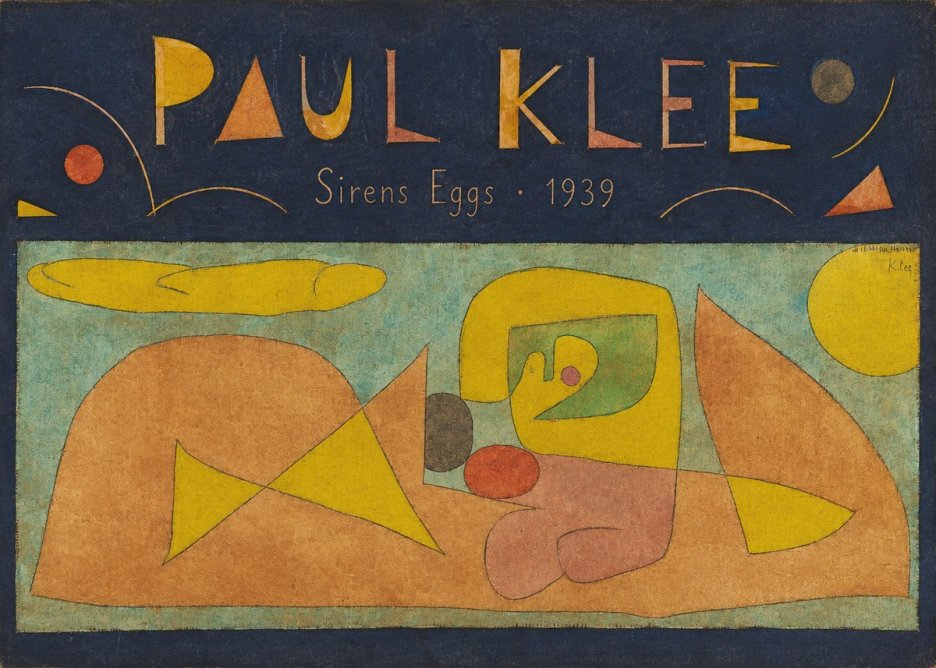 Paul Klee Sirens Eggs No4 - Poster
