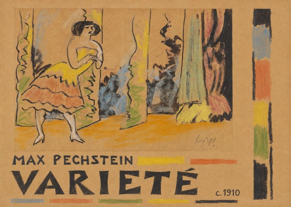 Max Pechstein Varieté No5 - Poster