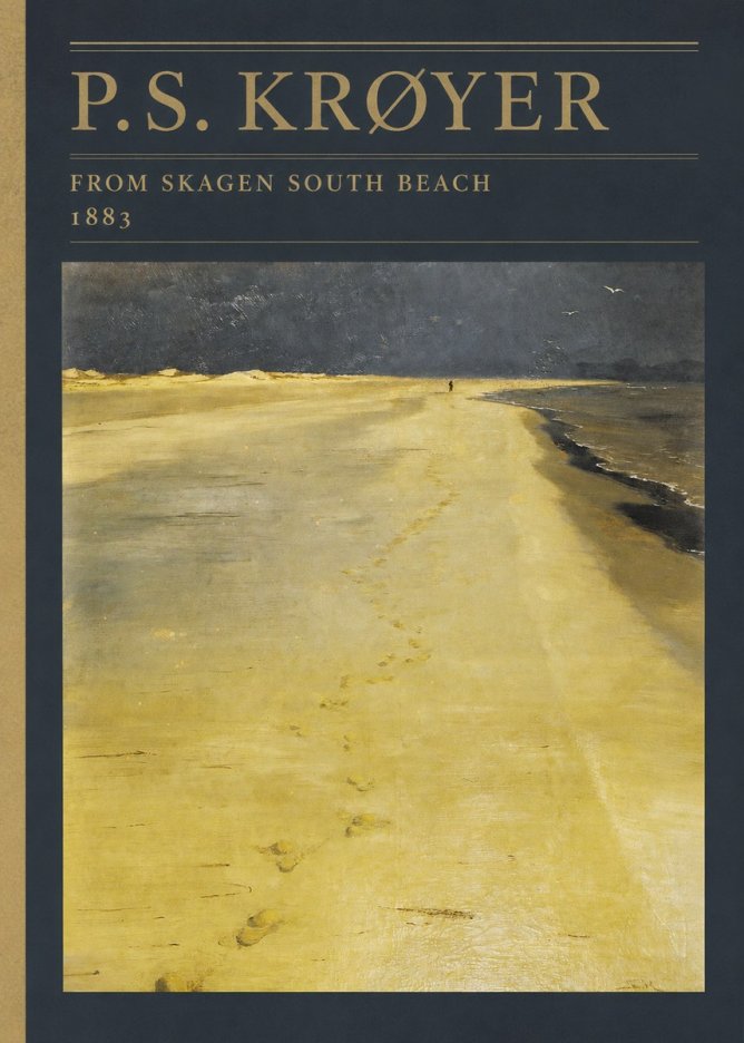 P.S. Krøyer From Skagen South Beach No4 - Poster