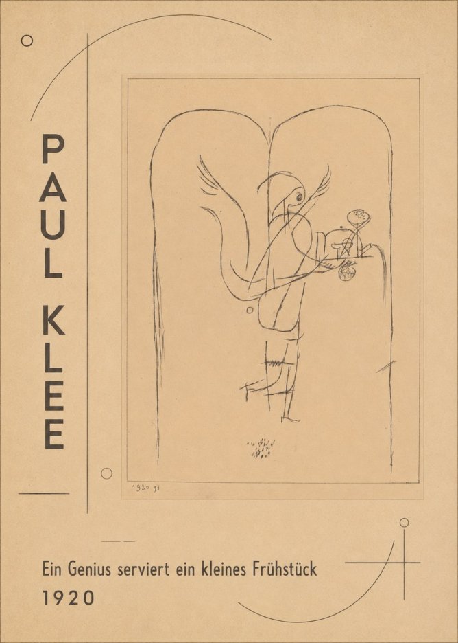 Paul Klee Ein Genius Serviert Ein Kleines Frühstück No2 - Poster