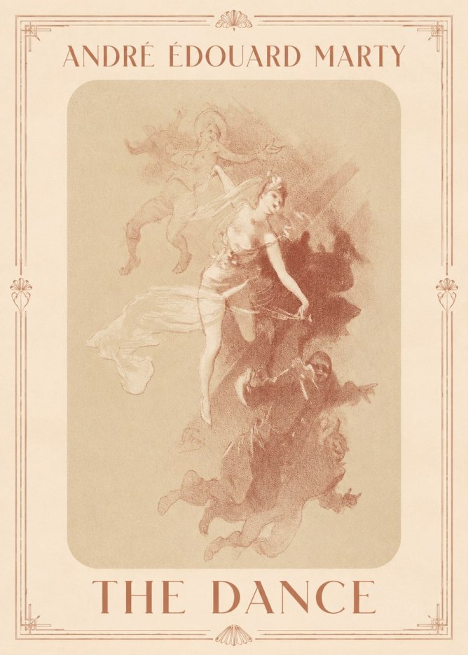 André Édouard Marty The Dance No1 - Poster