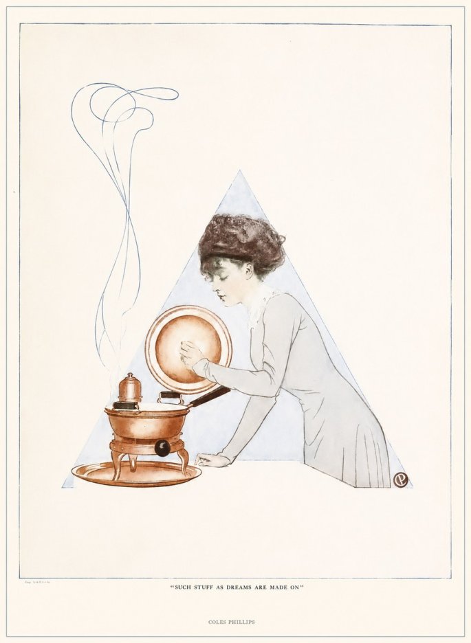 Coles Phillips Such Stuff as Dreams Are Made On No6 - Poster