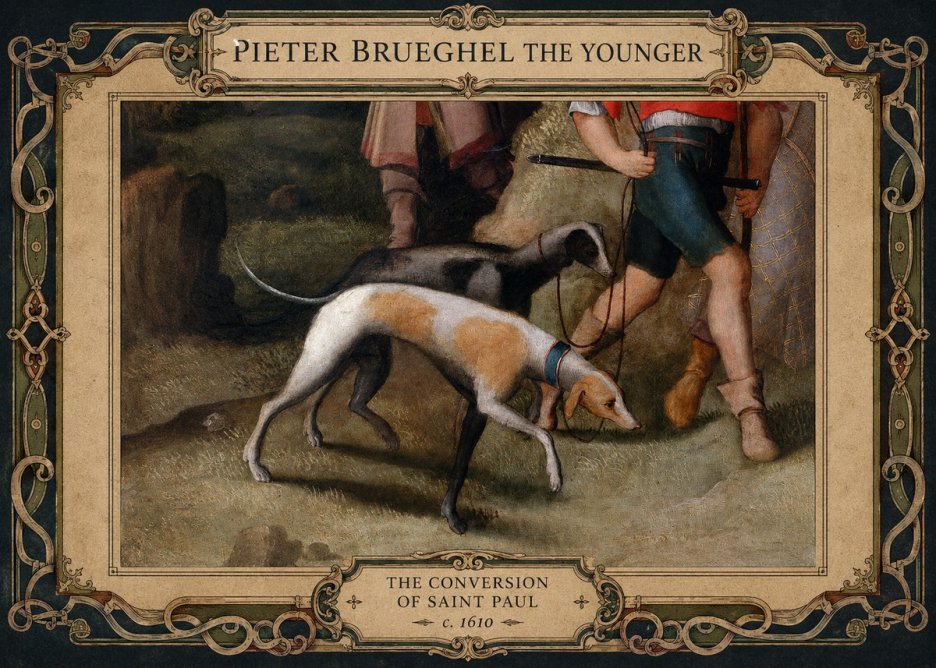 Pieter Bruegel The Conversion of Saint Paul II No3 - Poster