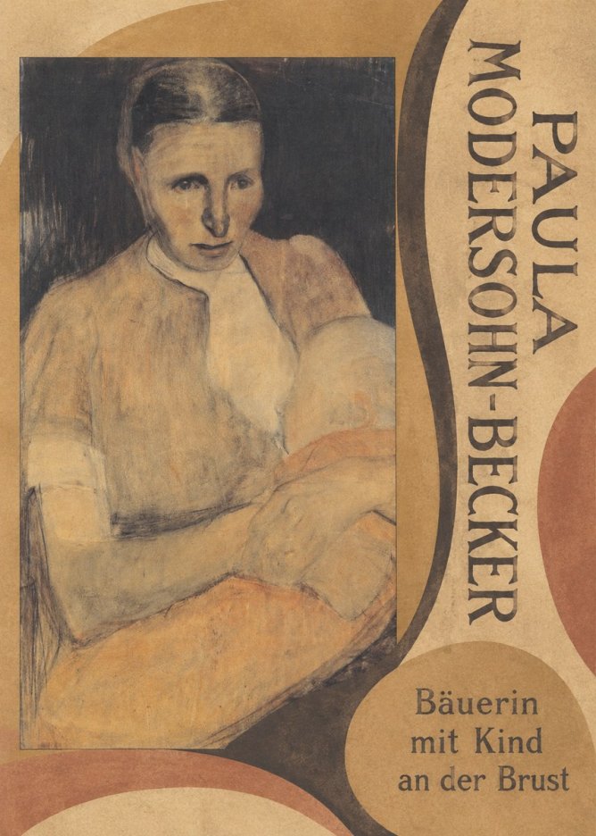 Paula Modersohn-Becker Bäuerin Mit Kind an Der Brust No4 - Poster