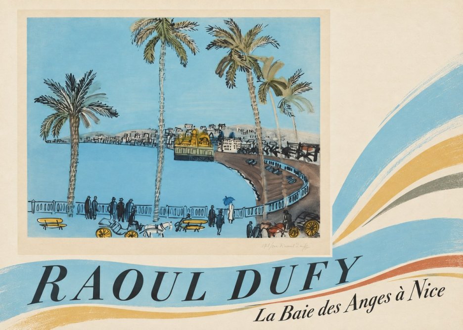 Raoul Dufy La Baie Des Anges À Nice No4 - Poster