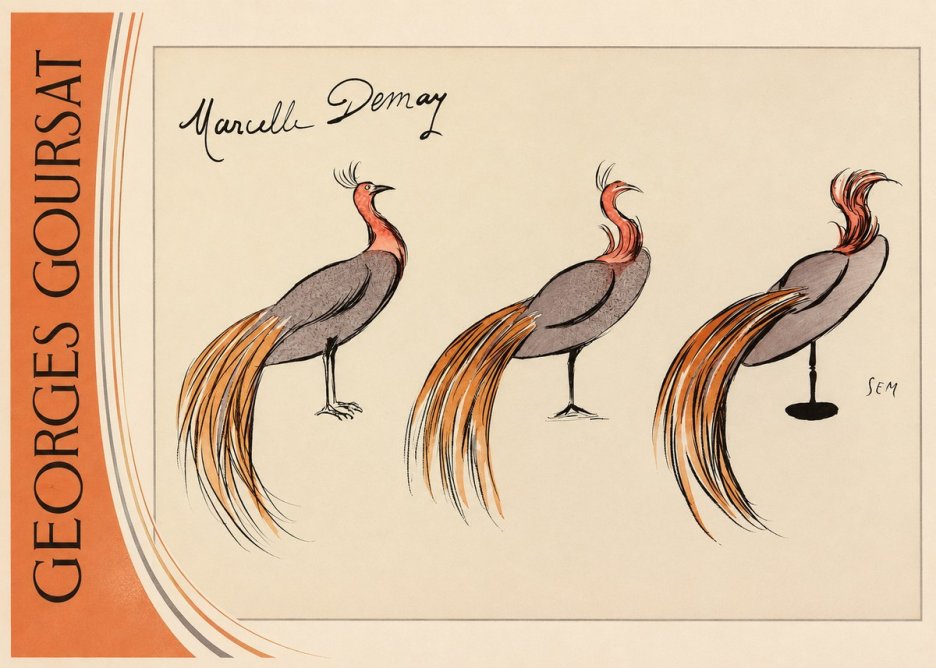 Georges Goursat Marcelle Demay No4 - Poster