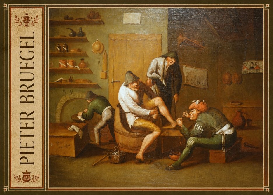 Pieter Bruegel The Foot Operation No2 - Poster