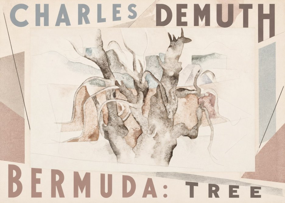Charles Demuth Bermuda: Tree No3 - Poster