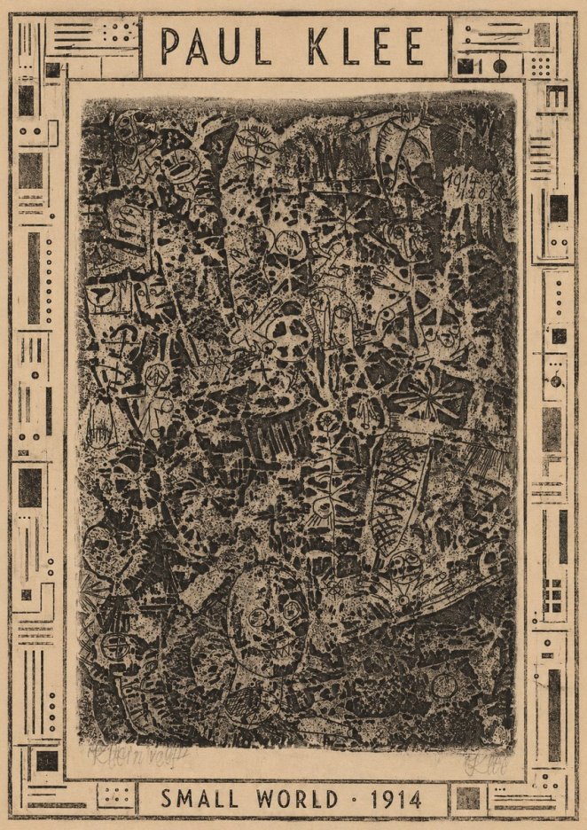 Paul Klee Small World No3 - Poster