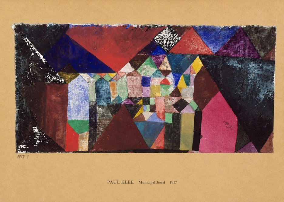 Paul Klee Municipal Jewel No6 - Poster