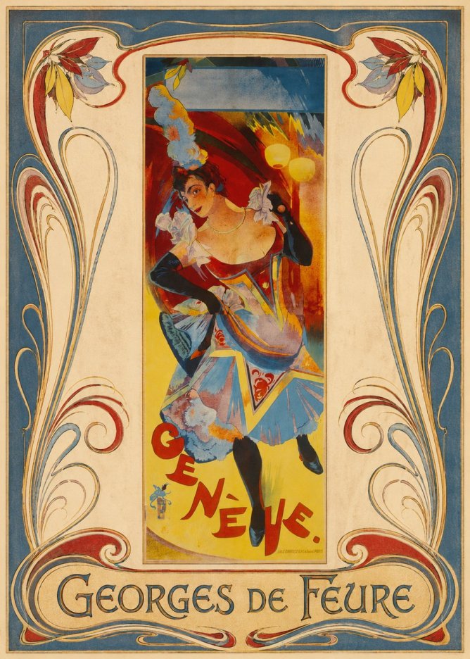 Georges de Feure Genève No1 - Poster