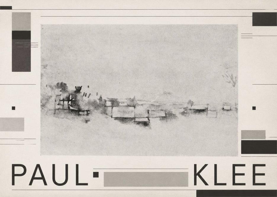 Paul Klee View of the Valley No6 - Poster