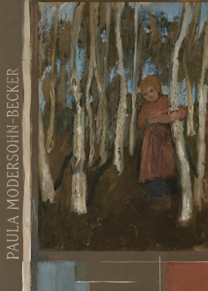 Paula Modersohn-Becker Girl in a Birch Forest No2 - Poster