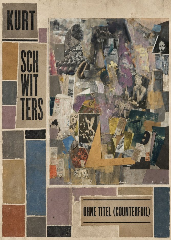 Kurt Schwitters Ohne Titel (Counterfoil) No5 - Poster