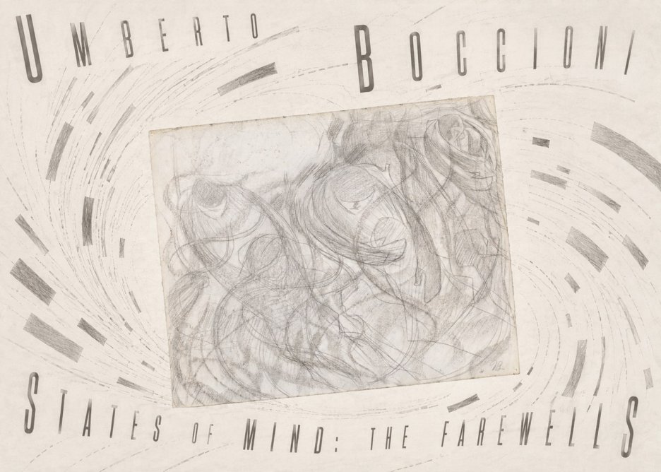 Umberto Boccioni States of Mind: the Farewells No5 - Poster
