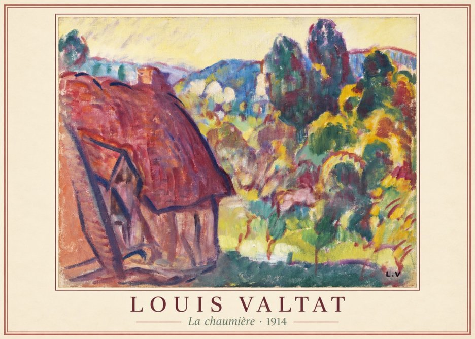 Louis Valtat La Chaumière No2 - Poster